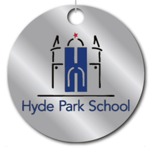 Load image into Gallery viewer, Hyde Park School Charm - Silver plated charm