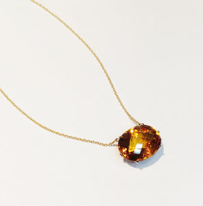 Screaming Citrine Necklace