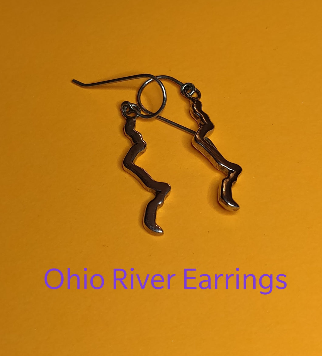 Ohio River Earrings